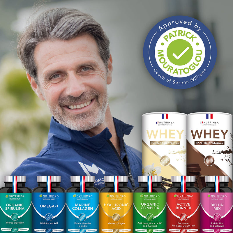Nutri Beard Growth Supplement - Thicker Facial Hair - Rich in Vitamins, Biotin, Keratin, Cysteine, Zinc and MSM - 90 Capsules - French Expertise - BeesActive Australia