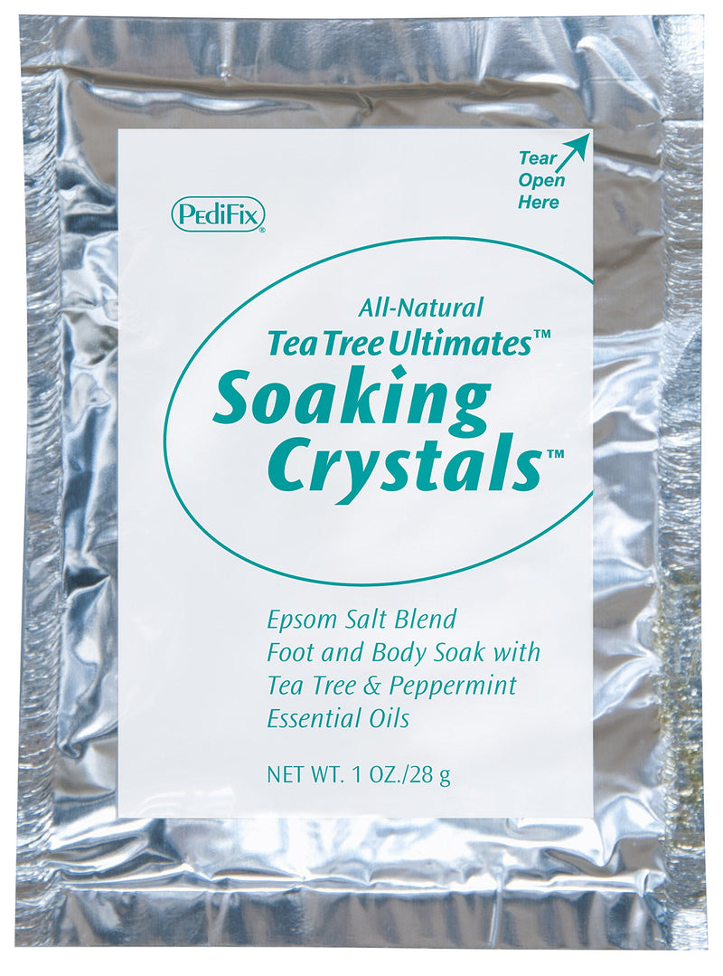 Pedifix Soaking Crystals Foot Bath - (6) 1 Oz. Packetsper Box 1 Ounce (Pack of 6) - BeesActive Australia