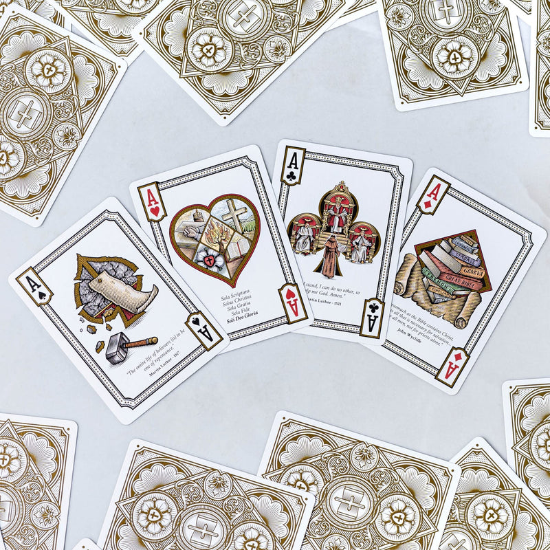 Alpha & Omega Playing Cards (Reformation) Reformation - BeesActive Australia