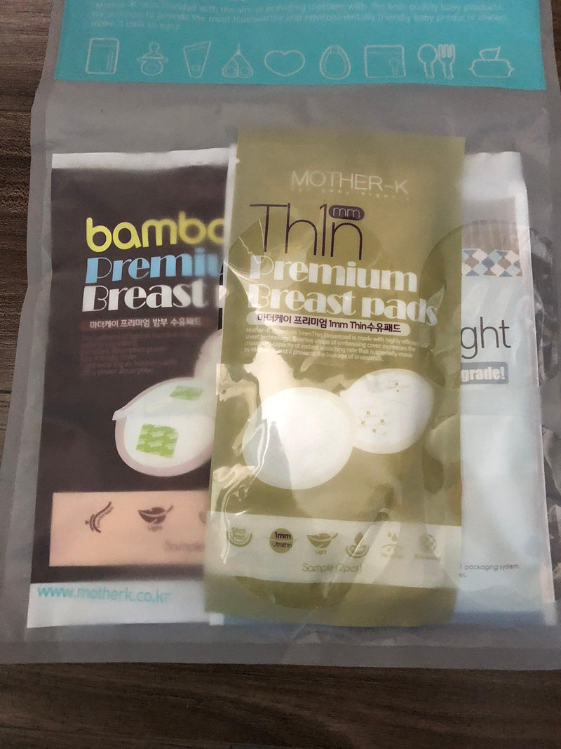 Mother-K China Breast Pad Sample Pack - BeesActive Australia