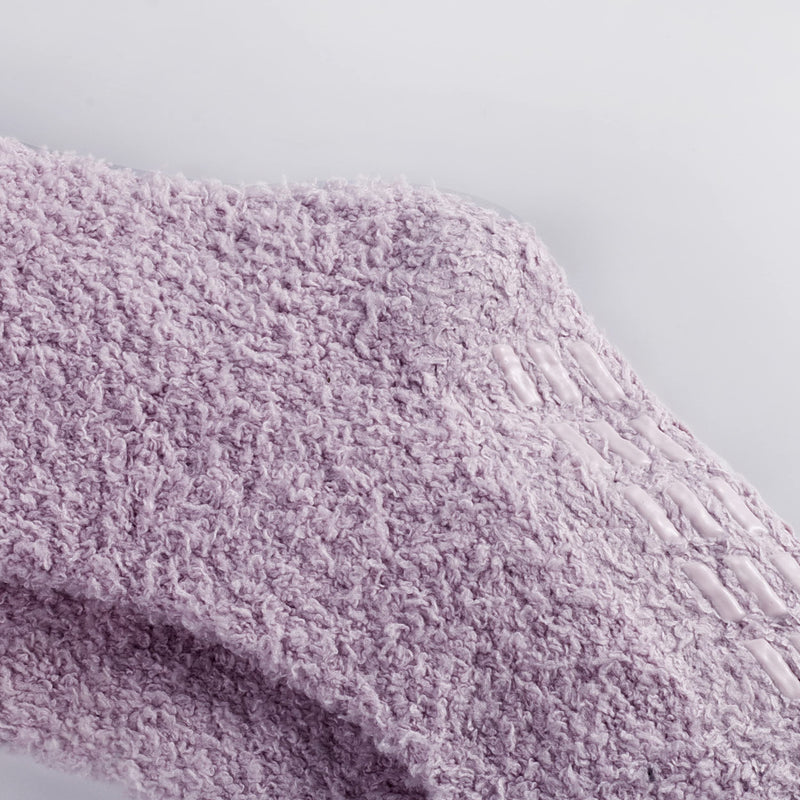 Non Slip Socks Hospital Socks with Grips for Women Grip Socks for Women Fluffy Socks with Grips for Women Slipper Socks 4 Pairs 1 - BeesActive Australia