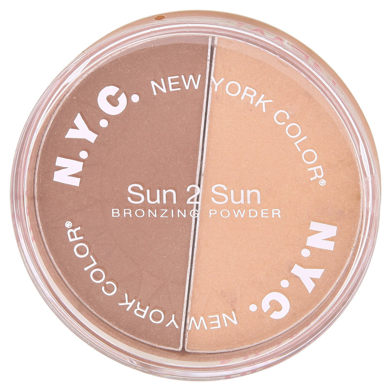 New York Color Sun 2 Sun Bronzing Powder, Bronze Gold, 0.22 Ounce - BeesActive Australia