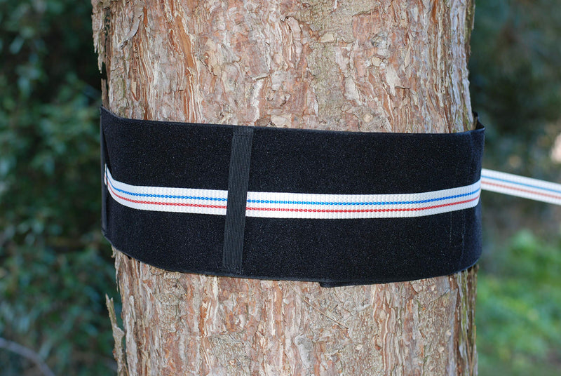 KEO ST. Slackline Tree Protectors – Set of 2 – 5 Ft Long – Perfect for Slacklines, Hammocks, Ninjalines, Ziplines, – Complete with Drawstring Bag. Strong Hook and Loop Fastening, Built-In Guide Loops. - BeesActive Australia
