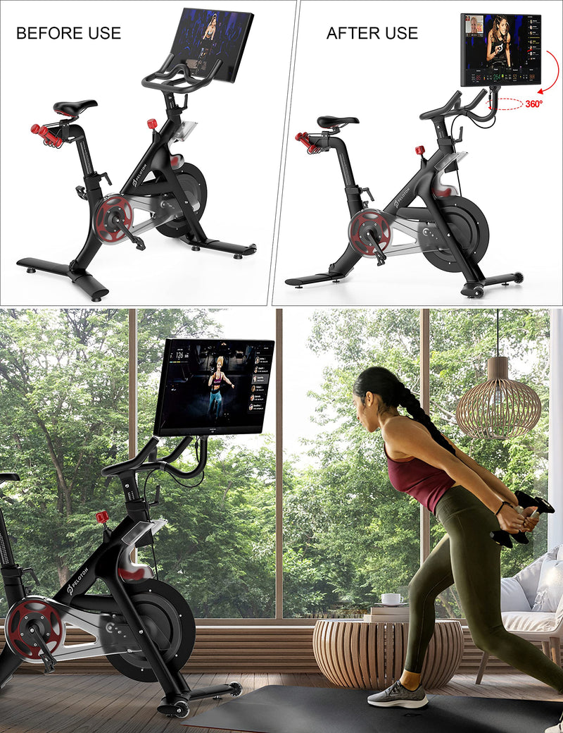 COOLWUFAN 360 Degree Rotate Screen Adjuster for Peloton Bike, Upgraded Screen Swivel for Peloton, Accessory to Turn Peloton Bike Screens, Accessories for Peloton (Not Compatible with Peloton Bike +) - BeesActive Australia