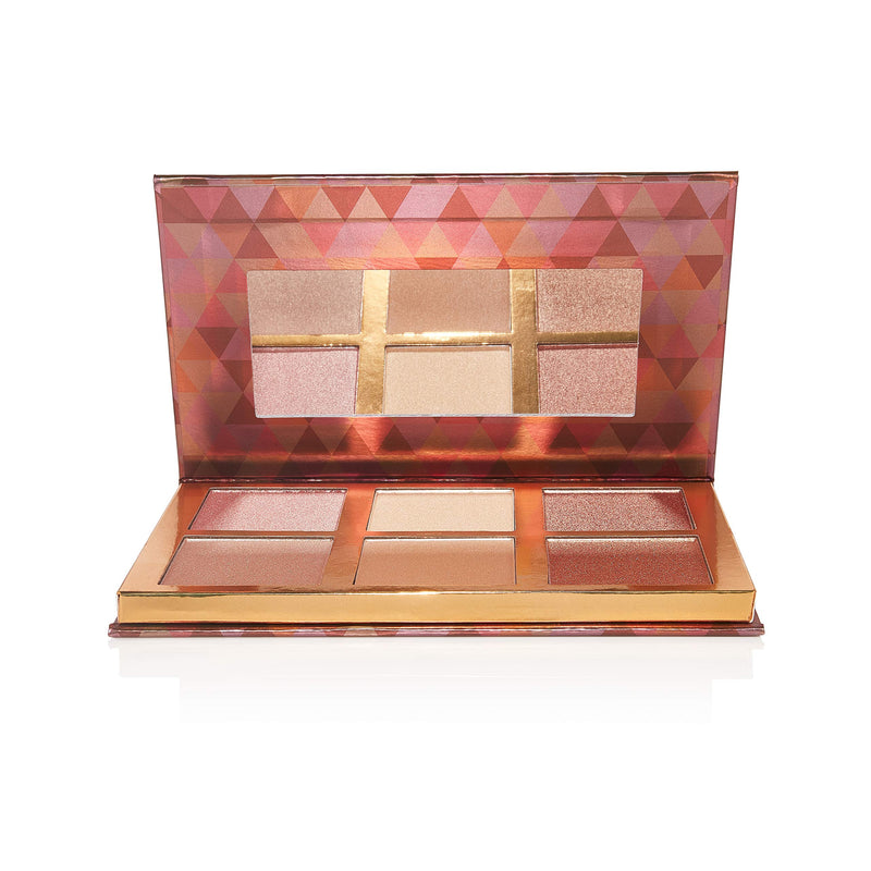 bellapierre Glowing Highlighter Makeup Palette | 6 Illuminating Shades to Suit Different Skin Tones | Non-Toxic and Paraben Free | Vegan and Cruelty Free | Natural Look - BeesActive Australia