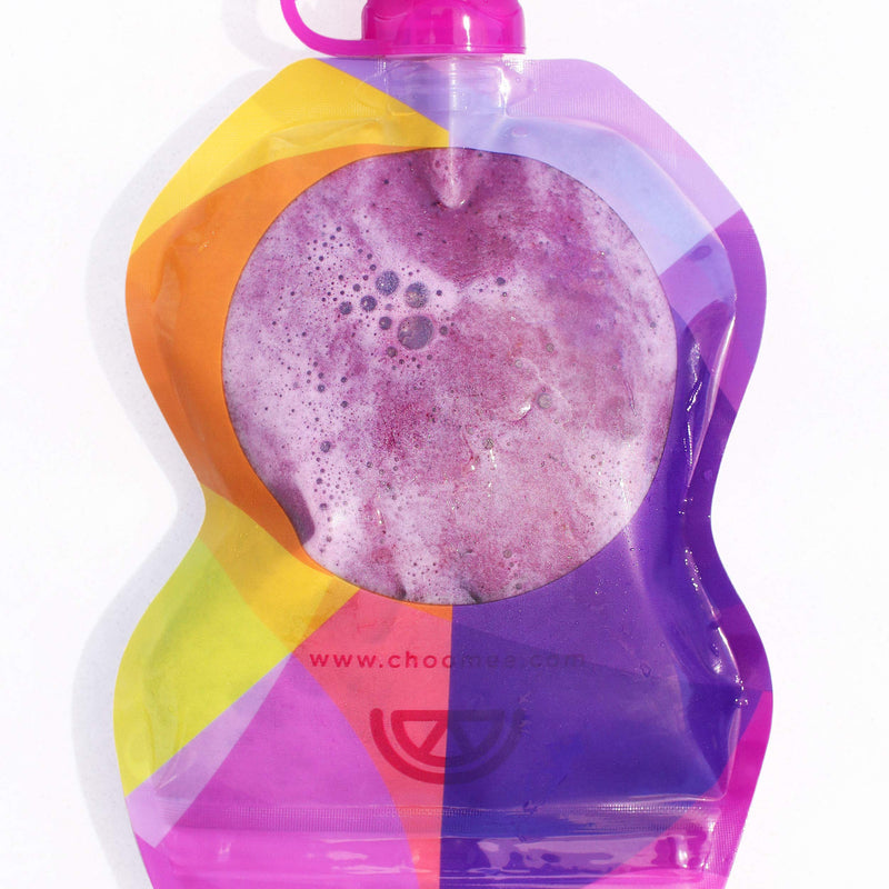 ChooMee Reusable Baby Food Pouches, SnakPack | Secure Double Lock Zipper 6 CT TropiColor - BeesActive Australia