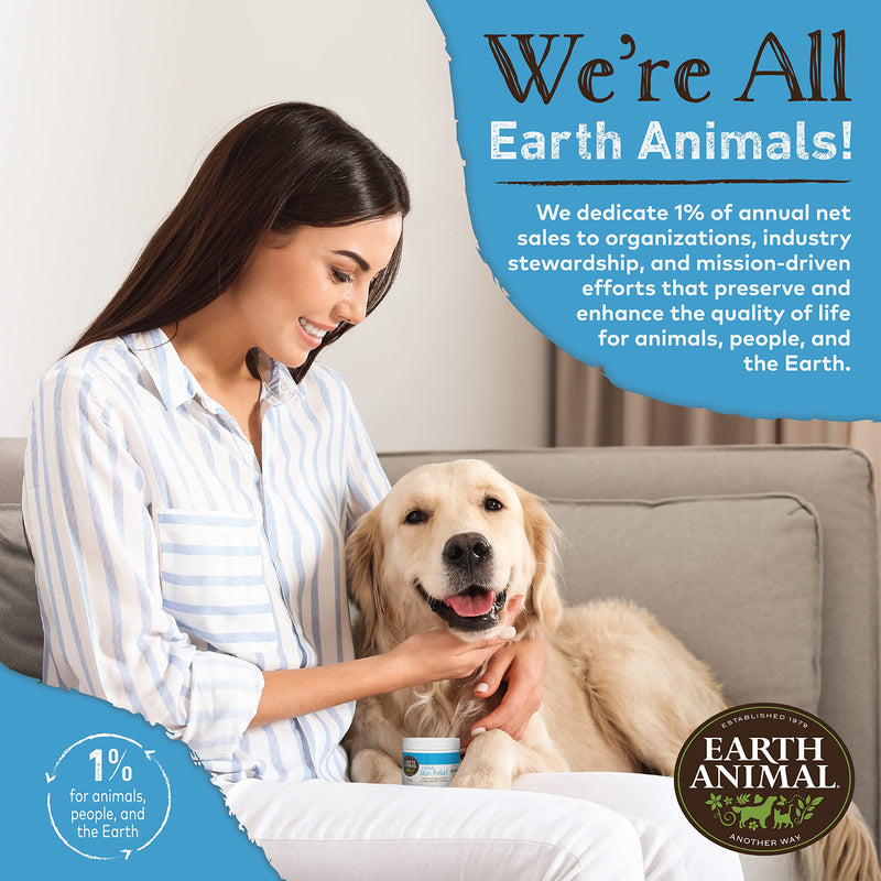 Earth Animal Herbal Balm, Skin and Paw Soother for Dogs and Cats, 2 Ounce - Cat & Dog Itch Relief - BeesActive Australia