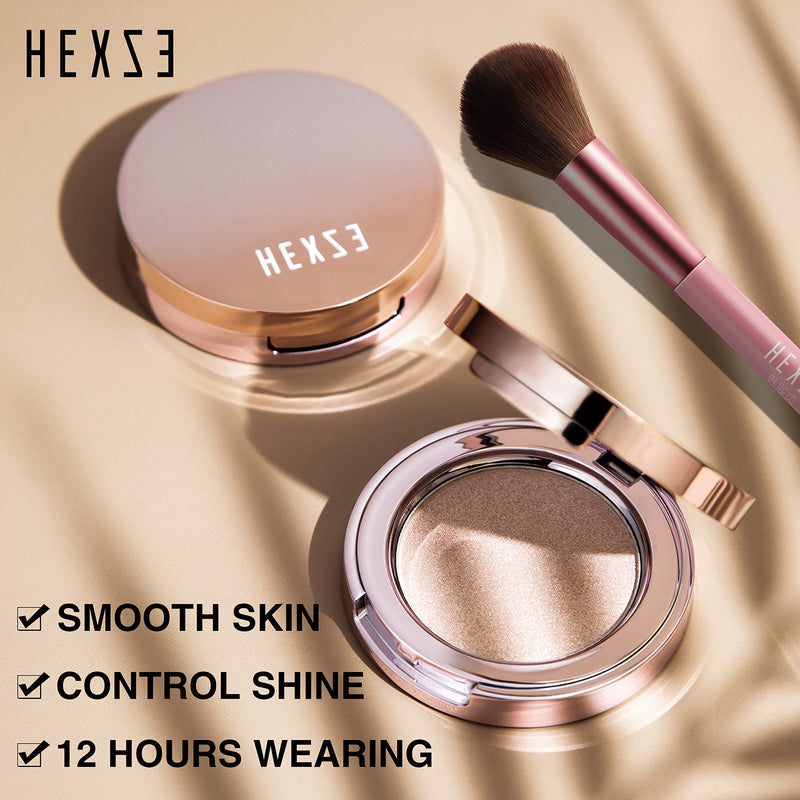 HEXZE Face HighlightersLuminizers Highlighter powder Translucent Setting Powder High Definition Powder for All Skin Types and Skin Tones #01 TRANSLUCENT - BeesActive Australia