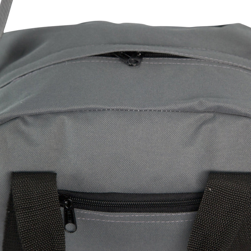 DALIX 14" Small Duffle Bag Two Toned Gym Travel Bag Gray - BeesActive Australia