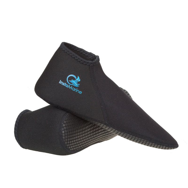 [AUSTRALIA] - InstaMarine Premium Neoprene Water Fin Sock Perfect for Water Sports, Snorkeling, Diving, Swimming Large 10-11 