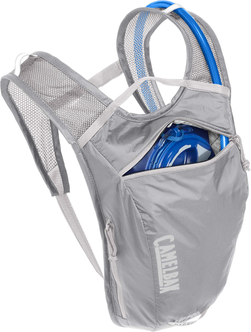 CamelBak Women's Hydrobak Light Bike Hydration Backpack 50oz Drizzle Grey/Silver Cloud - BeesActive Australia