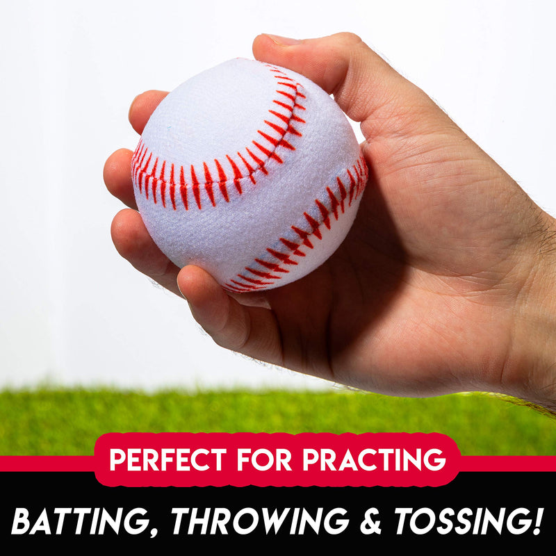 Franklin Sports Grow-with-Me Kids Baseball Batting Tee + Stand Set for Youth + Toddlers - Toy Baseball, Softball + Teeball Hitting Tee Set for Boys + Girls Replacement Baseballs (4) - BeesActive Australia