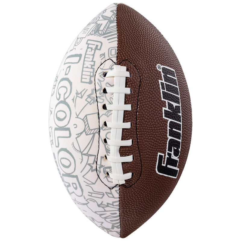 [AUSTRALIA] - Franklin Sports I-Color Sports Ball – Customize Your Own Ball – Football, Basketball, or Soccer Ball 