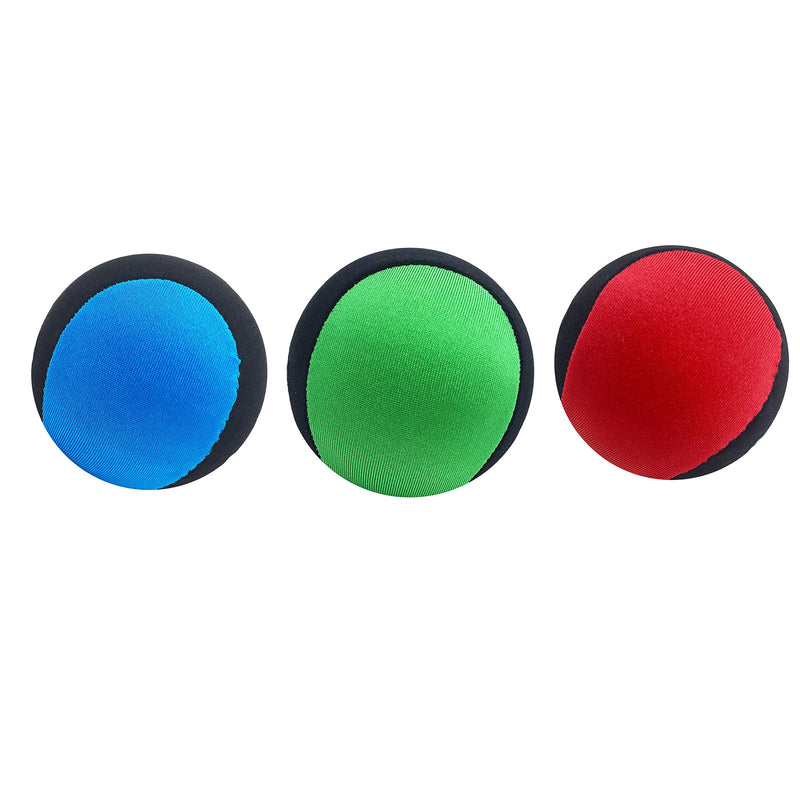 [AUSTRALIA] - TaktZeit Skip Ball Water Bouncing Ball Skipping Ball Surf Ball Extreme Skipping Water Fun Game Blue+Red+Green 3in1 