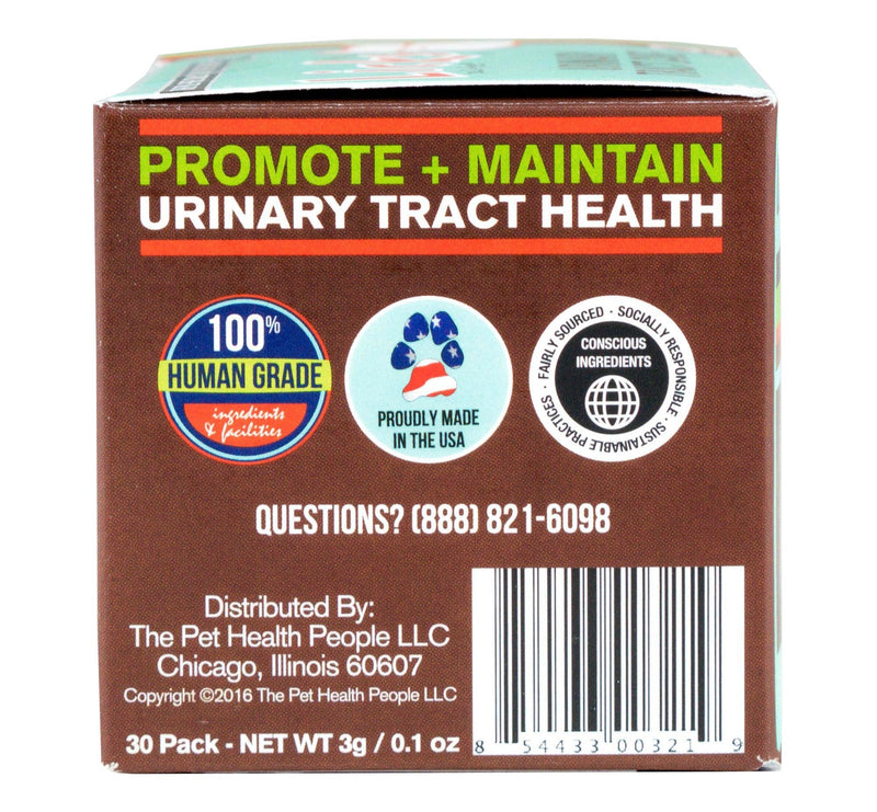 Licks Pill-Free Cat Urinary Tract Care - Cat UTI Care and Prevention Gel Packets - Urinary Tract Infection Supplement for Cats - Omega 3 Fish Oil and L-Lysine Supplement - Gel Packets - 30 Use - BeesActive Australia