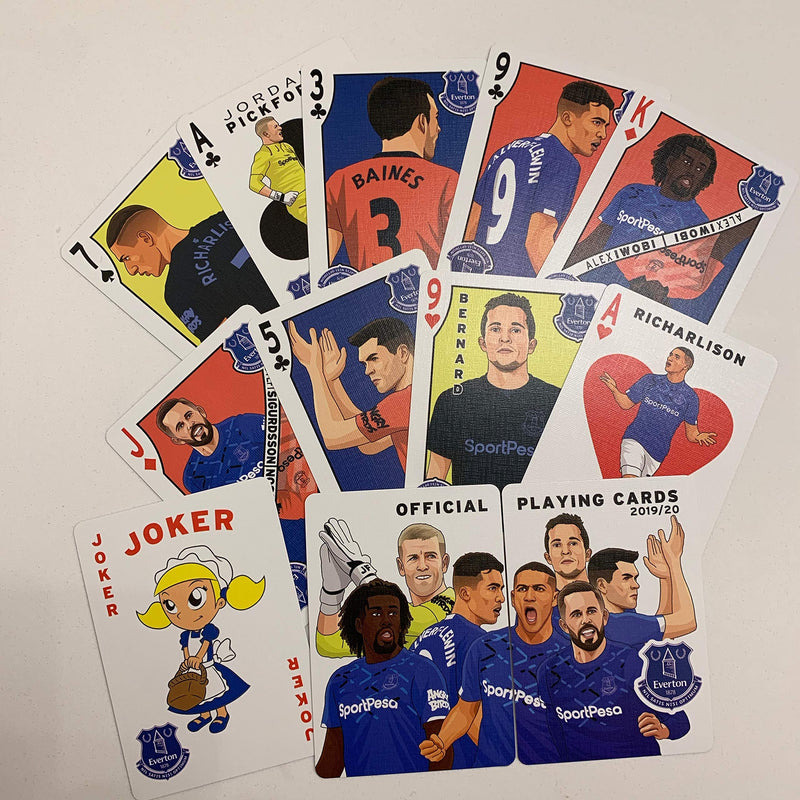 Everton FC Playing Cards - BeesActive Australia