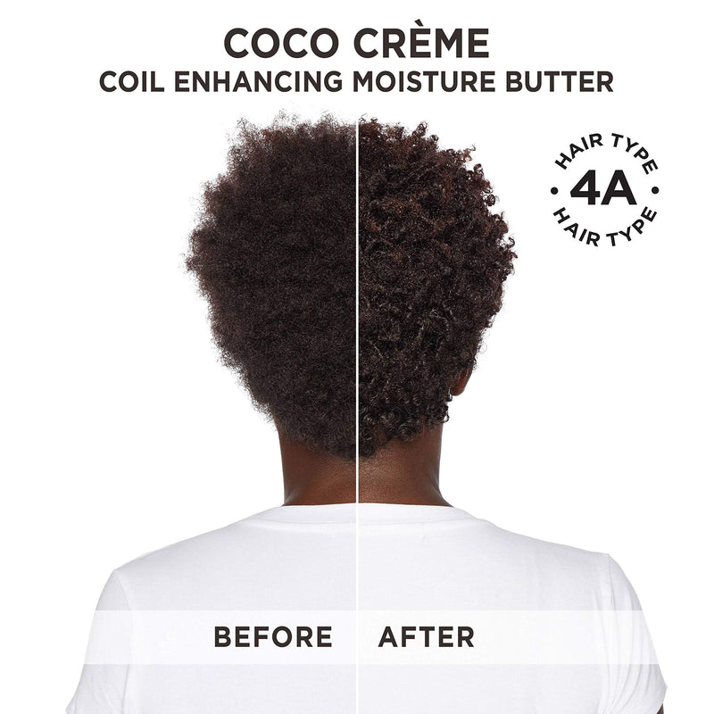 Curly Hair Products by Carol's Daughter, Coco Creme Coil Enhancing Moisture Butter For Very Dry Hair, with Coconut Oil and Mango Butter, Paraben Free and Silicone Free Butter for Curly Hair, 12 Ounce - BeesActive Australia