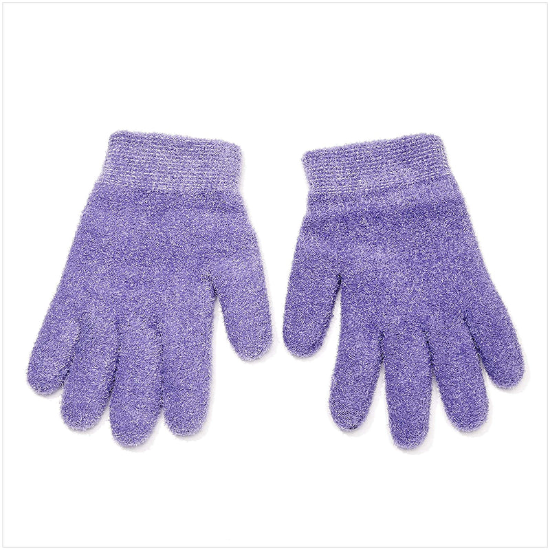 NatraCure Moisturizing Gel Gloves - (For Dry, Cracked Skin, Aging Hands, Cuticles, Eczema, After Hand Washing, Instead of Overnight Sleeping Gloves, Lotion, Cream) - Color: Lavender - BeesActive Australia