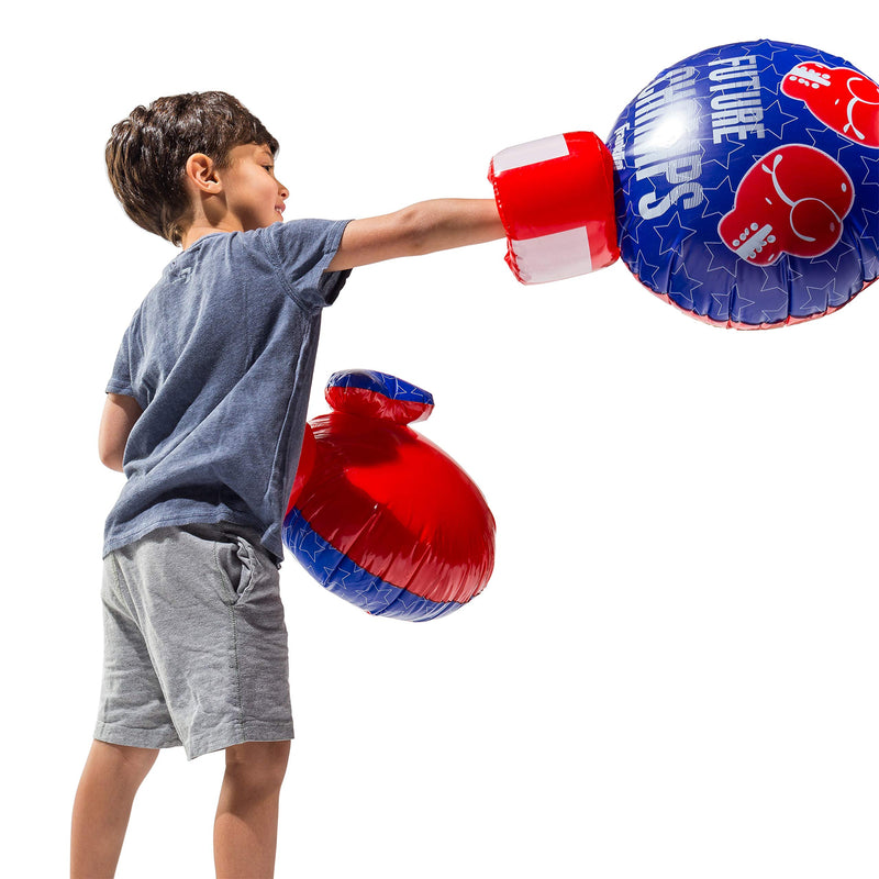 [AUSTRALIA] - Franklin Sports Inflatable Boxing Gloves - Future Champs - Jumbo Inflated Size - 20 x 13.5 inches 
