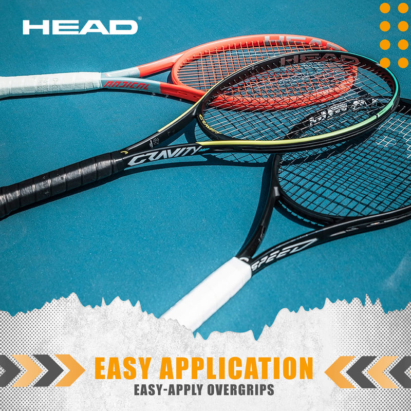 Head Xtreme Soft Racquet Overgrip - Tennis Racket Grip Tape - 3-Pack Yellow - BeesActive Australia