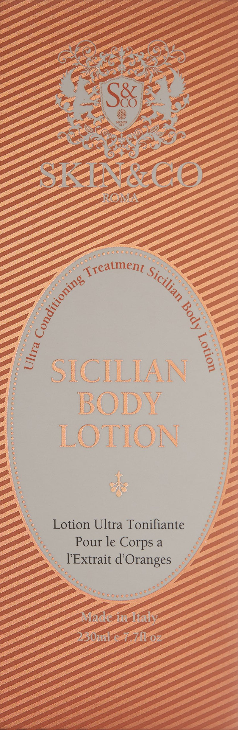 SKIN&CO Roma Sicilian Body Lotion, 7.7 Fl Oz - BeesActive Australia