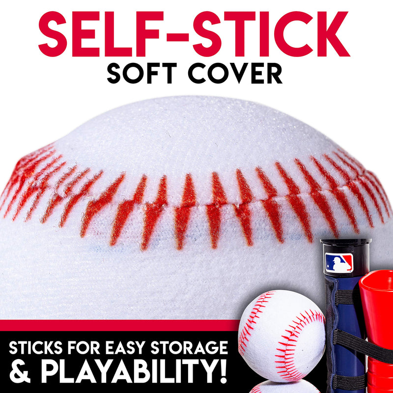 Franklin Sports Grow-with-Me Kids Baseball Batting Tee + Stand Set for Youth + Toddlers - Toy Baseball, Softball + Teeball Hitting Tee Set for Boys + Girls Replacement Baseballs (4) - BeesActive Australia