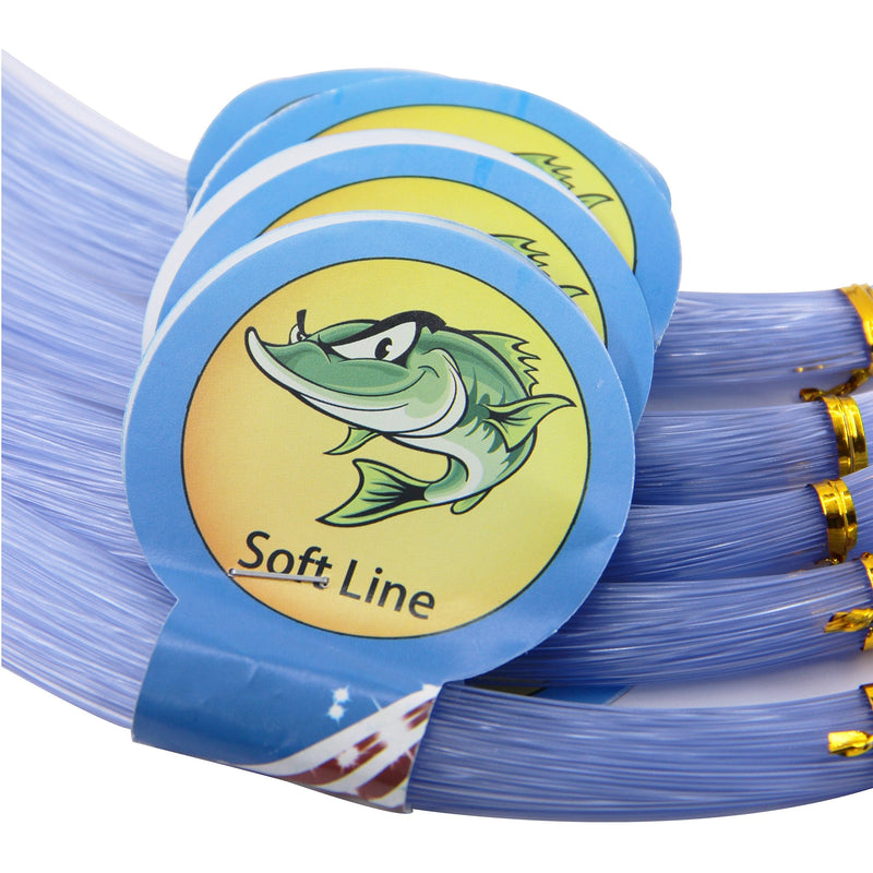 FUSIGO Monofilament Fishing Line, 547yds Nylon Fishing Leader Line Super Power No Memory Strong Speargun line for Saltwater/Freshwater 13.6lbs-396.4lbs Blue 0.6mm/49.7lbs - BeesActive Australia