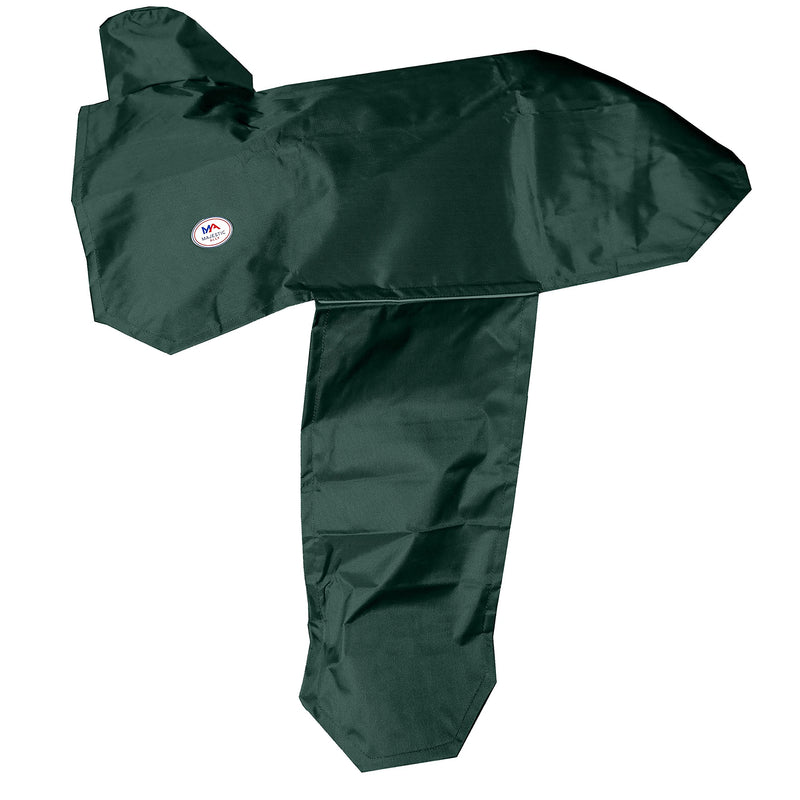 Majestic Ally 1000D Waterproof Reflective Western Saddle Cover - Elastic Straps to Securely Attach Each Corners and Fenders - Fits Most Full-Size Western Saddle - 4 Colors Available Hunter Green - BeesActive Australia