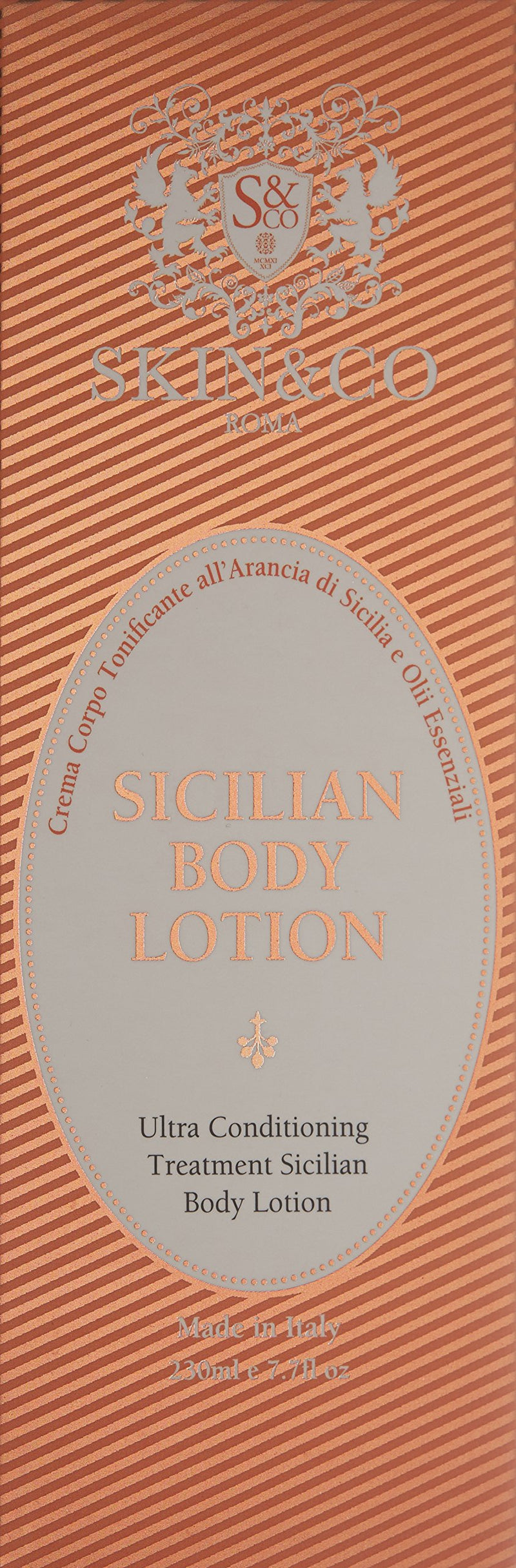 SKIN&CO Roma Sicilian Body Lotion, 7.7 Fl Oz - BeesActive Australia