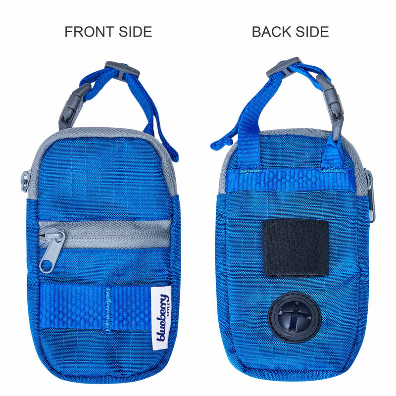 Blueberry Style 7 Colors Dog Poop Bag Dispenser for Any Leash Harness, 1 Free Roll of Waste Bag Included One Size 1 Pack Dispenser - Blue - BeesActive Australia