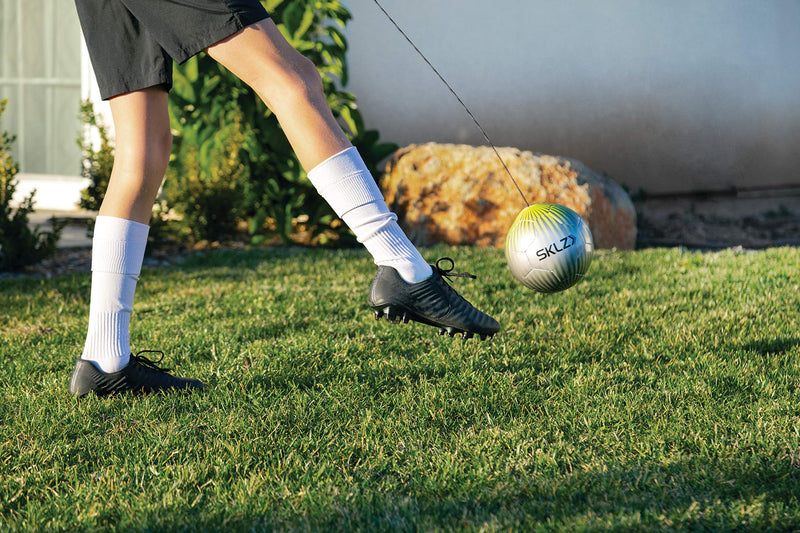 SKLZ Star-Kick Solo Soccer Trainer with Size 1 Soccer Ball Volt - BeesActive Australia