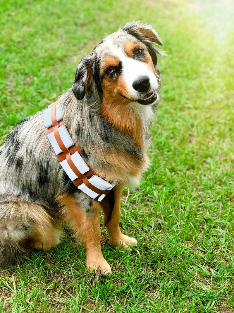 ComfyCamper Furry Star Warrior Utility Belt Dog Costume X-Large - BeesActive Australia