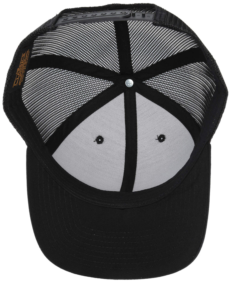 YP Classics Retro Trucker Cap Black - BeesActive Australia