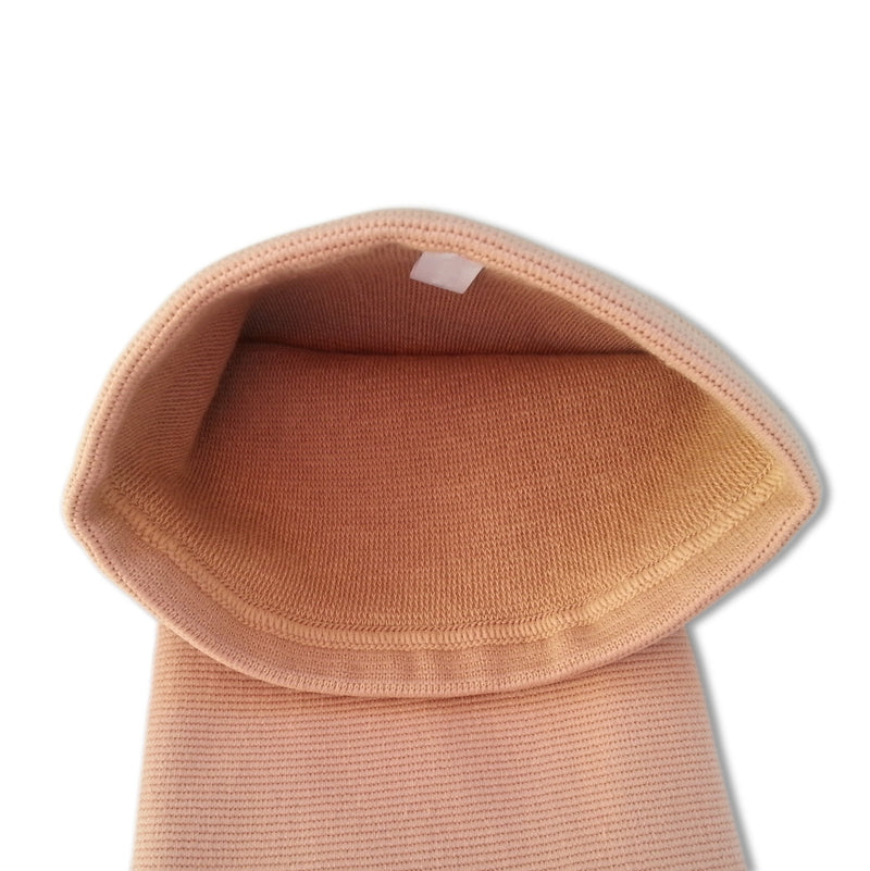Medical Grade Elastic Compression Knee Support Beige Tubular Sleeve - 3XL = 50-54cm - BeesActive Australia