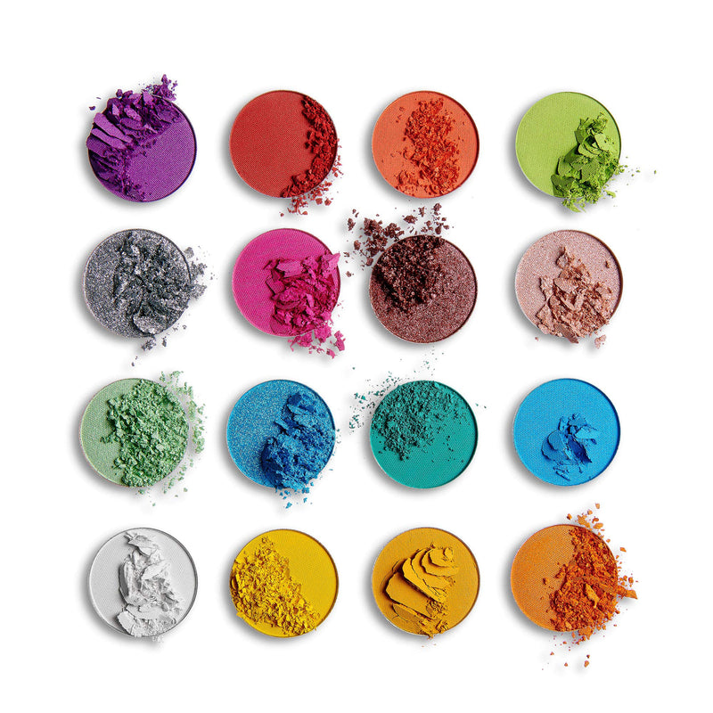 Makeup Obsession London, Rady, Eyeshadow Palette, Daydream, 16 Shades, 20.8g Daydream Shadow - BeesActive Australia