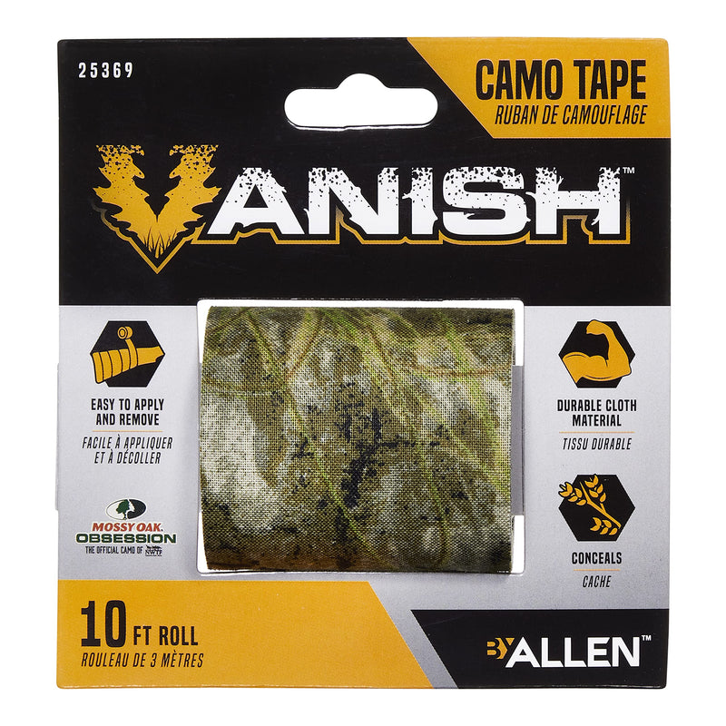 Allen Company Camo Rifle Wrap - Cloth Camo Rifle Tape - Cloth Gun Skins - Mossy Oak Obsession 10FT Roll - BeesActive Australia