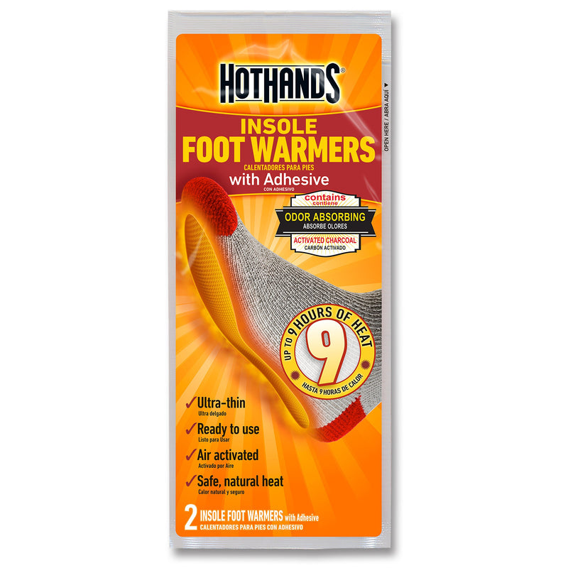 HotHands Insole Foot Warmers With Adhesive Value Pack (5-Pairs) - BeesActive Australia