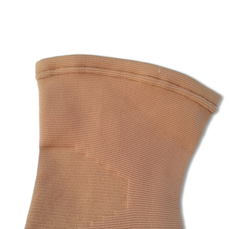 Medical Grade Elastic Compression Knee Support Beige Tubular Sleeve - 3XL = 50-54cm - BeesActive Australia