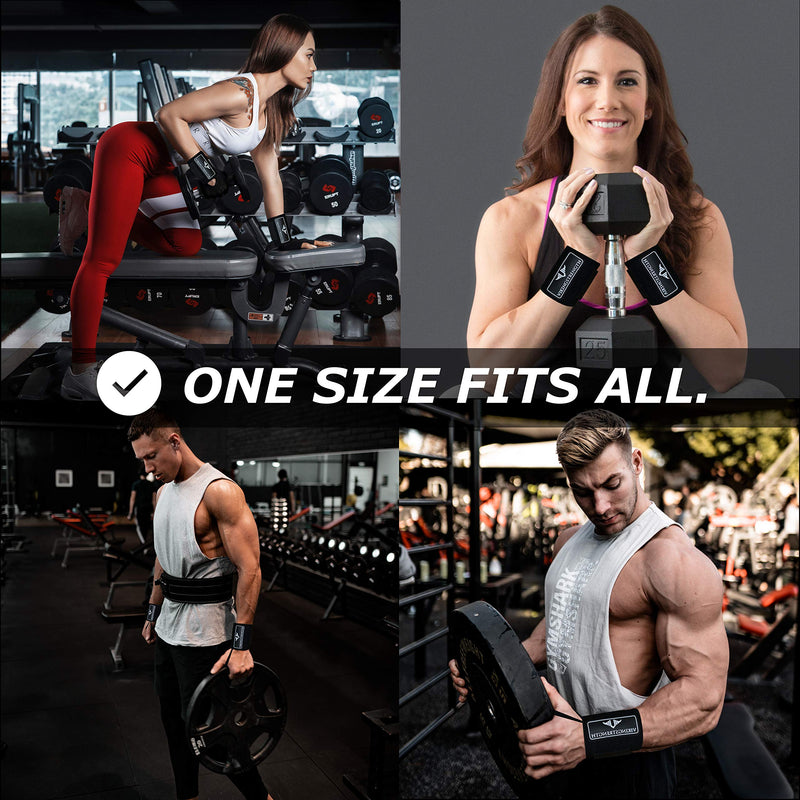 Vikingstrength Wrist Brace Support for Weight lifting, Crossfit, Bodybuilding and Fitness. Premium Quality Wrist Wraps for Pain relief and Recovery. Wrist Strap used by all Athletes, for Men and Woman - BeesActive Australia