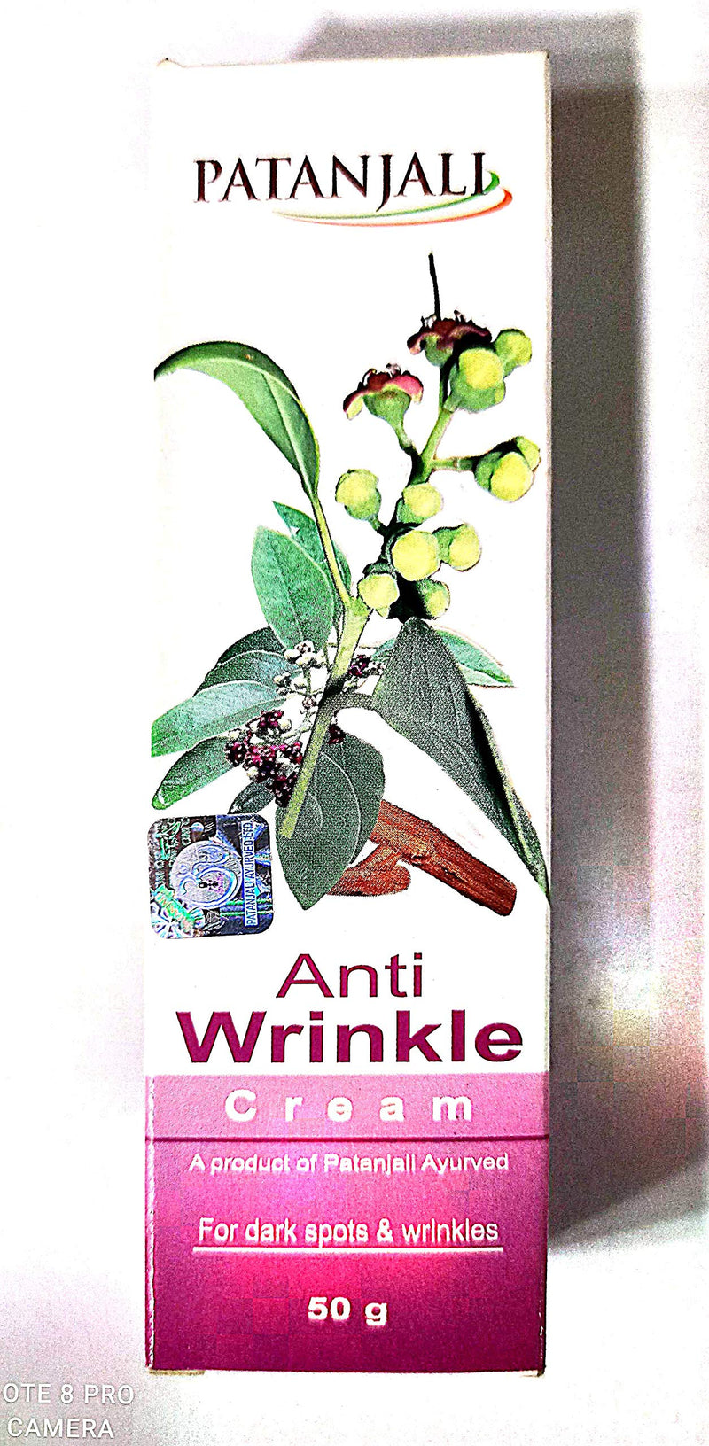 Patanjali Tejus Anti Wrinkle Cream - 50gm Pack of 2 - BeesActive Australia