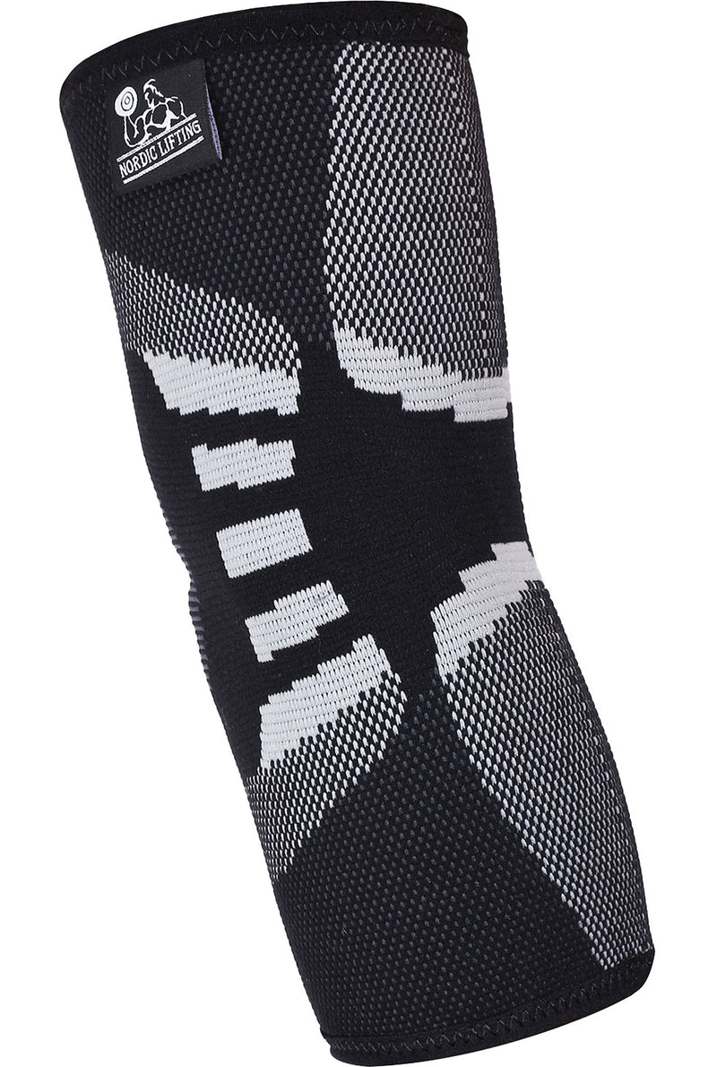 Nordic Lifting Elbow Compression Sleeves (1 Pair) - Support for Tendonitis Prevention & Recovery - 1 Year Warranty (Large) Large - BeesActive Australia