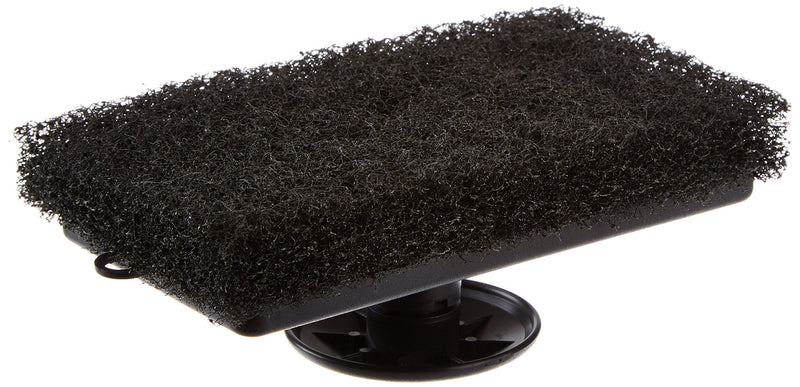 STAR BRITE Extend-A-Brush Scrubber Pad - Available In 3 Textures - Removable Ergonomic Grip Attaches to Extending Pole Via Star Brite's Adjustable Knuckle Coarse Black - BeesActive Australia