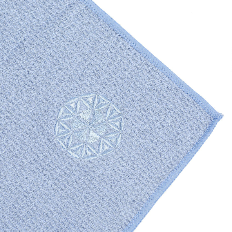 Shandali Hot Yoga Towel - Stickyfiber Yoga Towel - Mat-Sized, Microfiber, Super Absorbent, Anti-Slip, Injury Free, 24" x 72" - Best Bikram Yoga Towel - Exercise, Fitness, Pilates, and Yoga Gear Standard Forgetmenot - BeesActive Australia