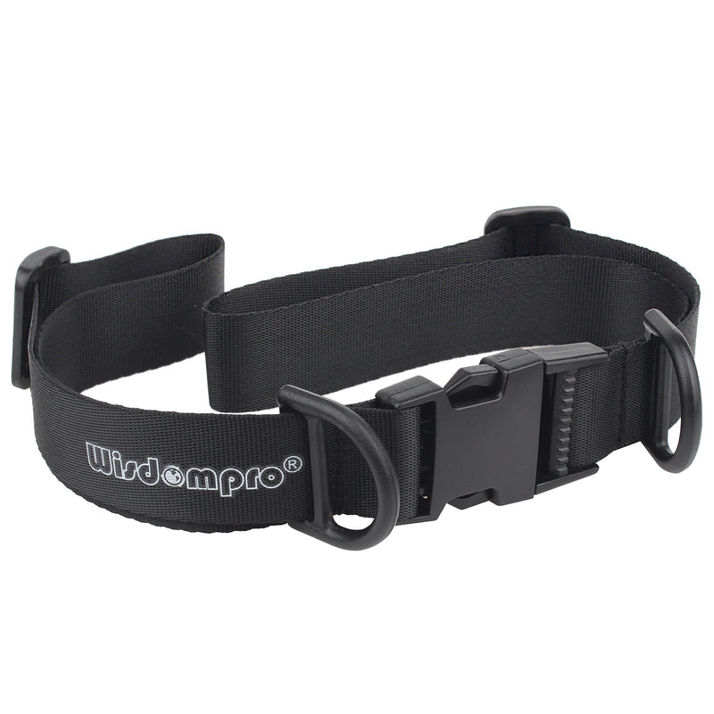 Wisdompro Backpack Chest Strap, Heavy Duty Adjustable Backpack Sternum Strap Chest Belt with Quick Release Buckle for Hiking and Jogging - with Slide Locks Black - BeesActive Australia