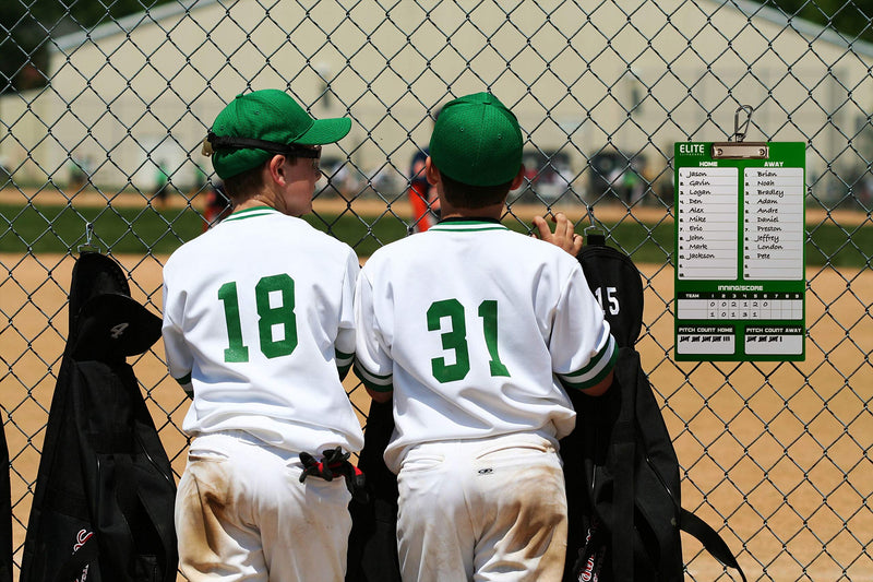Elite Clipboards Dry Erase Baseball Coaches Clipboard | Double-Sided Baseball Marker Board - BeesActive Australia