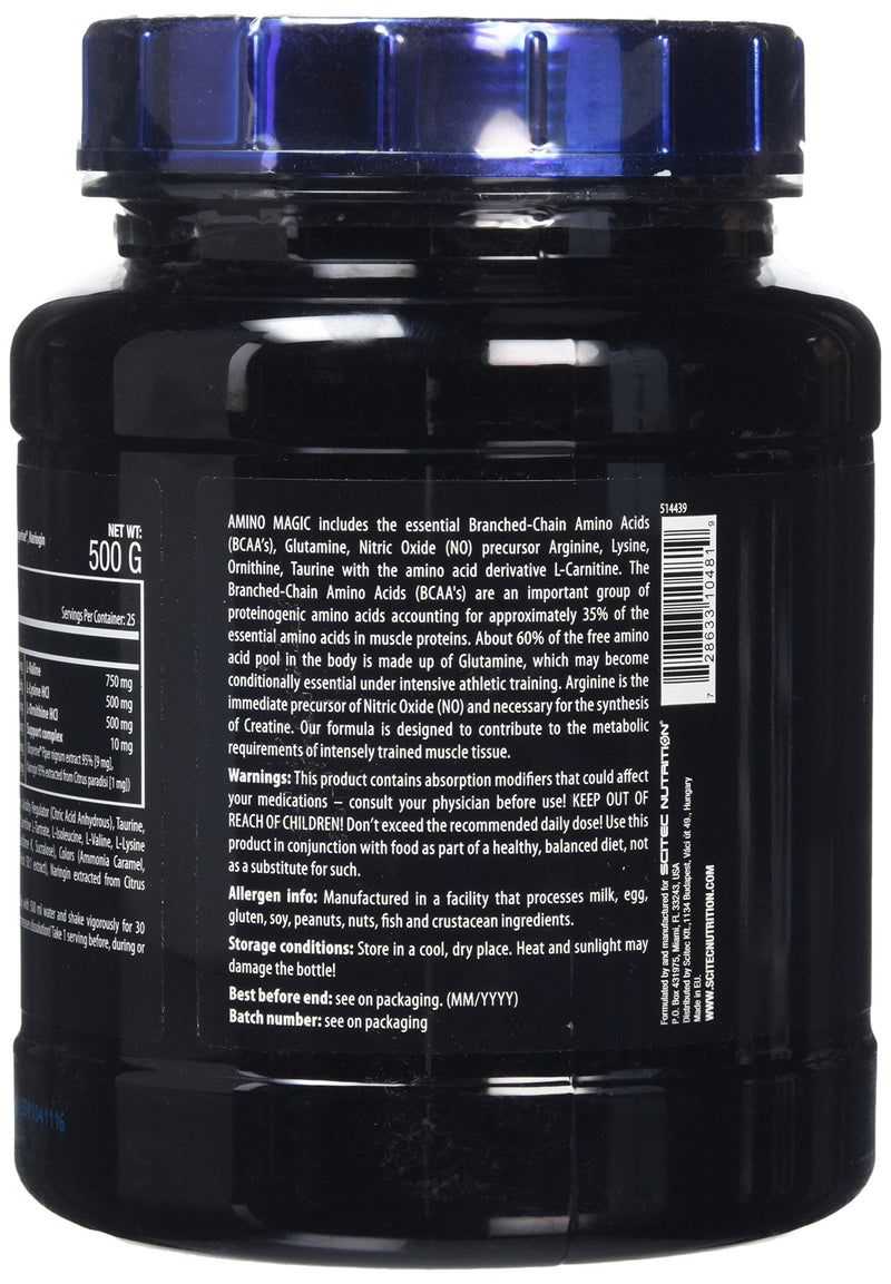 Scitec Nutrition Amino Magic Powder - 500 g, Apple - BeesActive Australia