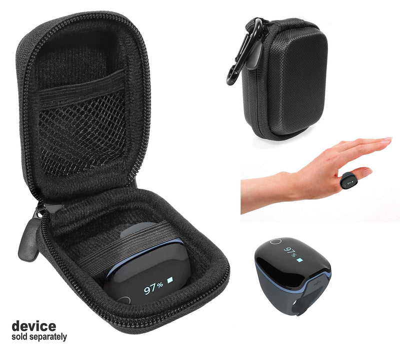 CaseSack Oxygen Monitor case for Wellue O2Ring, Oxylink, KidsO2, LOOKEE Health Ring Tracker, Sleep-Ring, O2-Ring, O2 Monitor, Viatom Health Ring, Children, Wearable Oxygen Monitor (Case Only) - BeesActive Australia