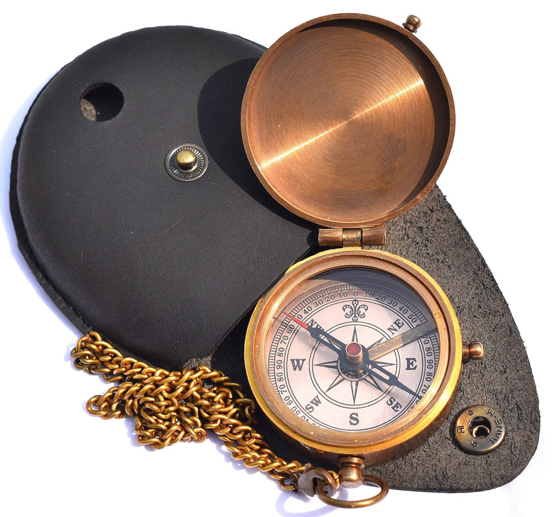Hiking Backpacking Compass with Case /Thoreau's Go Confidently Quote Engraved with Gift Compass ,Camping Compass, Boy Scout Compass Kids-Professional Field Compass for Map Reading- Best Survival Gifts - BeesActive Australia