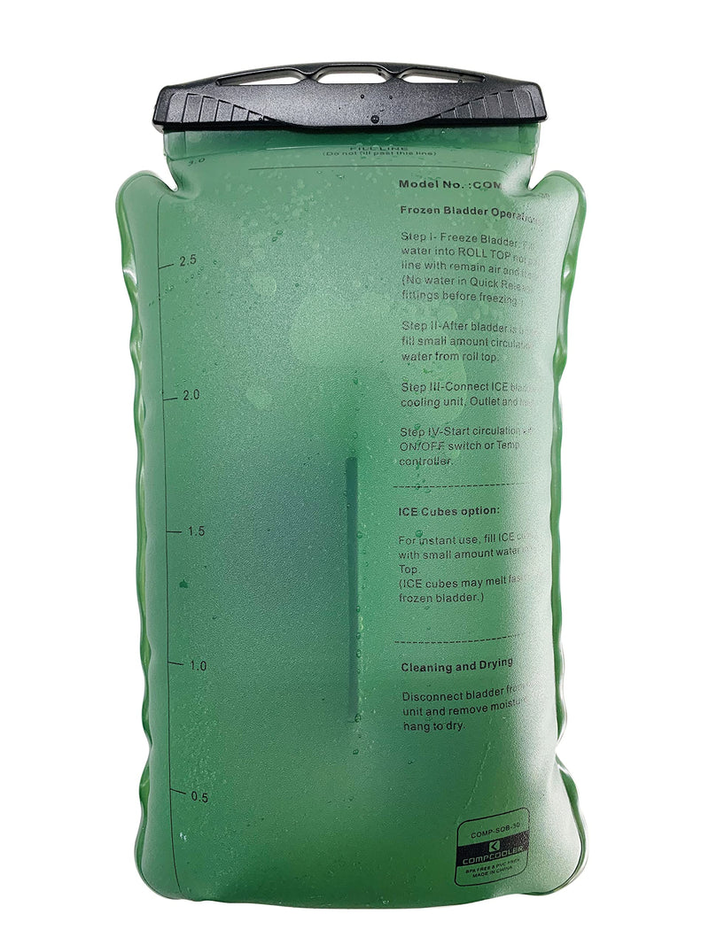COMPCOOLER Single Chamber Quick Release Detachable Bladder 1.5/3.0/5.0L - BeesActive Australia