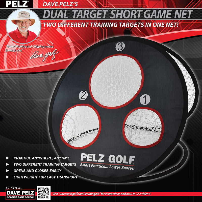 Pelz Golf Dual Target Short Game Net black, standard - BeesActive Australia